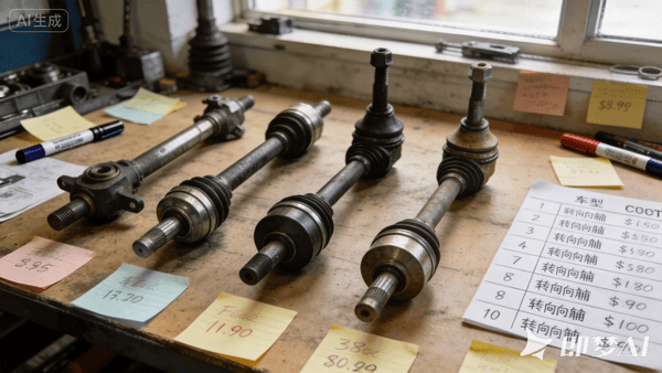 steering shaft cost breakdown by vehicle type